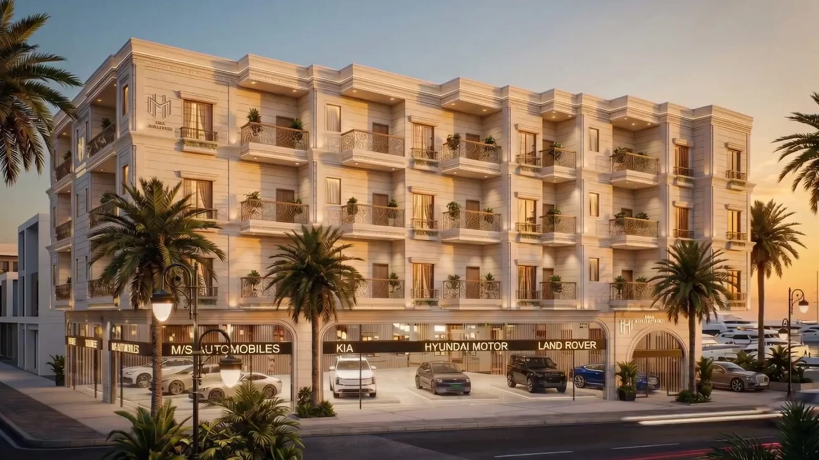 M & H Boulevard Landscape